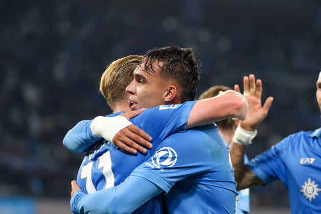 October 10, 2026, Napoli, Campania, ITALIA: Goal the Kevi De Bruyne of SSC Napoli during the 2026 27 Serie A match between SSC Napoli and FC Frosinone, played on October 10, 2026, at the Stadio Diego Armando Maradona in Naples Serie A Football Match †2026 27 Season: Napoli Vs. Frosinone - ZUMAs236 20261010_aap_s236_104 Copyright: xFabioxSassox