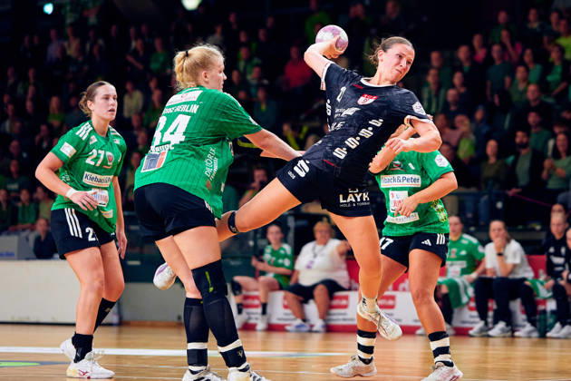 Lisa Fuchs (SG Nuertingen-Zizishausen, 24), GER, 2. Handball - Bundesliga Frauen, Fuechse Berlin vs. SG Nuertingen-Zizishausen, Saison 2026 27, 5. Spieltag, 10.10.2026 GER, 2. Handball - Bundesliga Frauen, Fuechse Berlin vs. SG Nuertingen-Zizishausen, Saison 2026 27, 5. Spieltag, 10.10.2026 Berlin