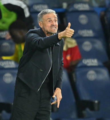 PSG v Le Mans FC - French Ligue 1 PARIS, FRANCE - OCTOBER 10: Luis Enrique, head coach of Paris Saint - Germain, in action during the French Ligue 1 (L1) soccer match between Paris Saint-Germain (PSG) and Le Mans FC at Parc des Princes stadium in Paris, France on October 10, 2026. Mustafa Yalcin Anadolu Paris France. Editorial use only. Please get in touch for any other usage. Copyright: x2026xAnadoluxMustafaxYalcinx