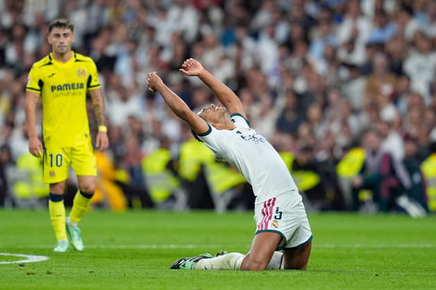 October 10, 2026, Madrid, Madrid, Spain: Jude Bellingham of Real Madrid CF reacts during the Spanish League, LaLiga EA Sports, football match between Real Madrid and Villarreal CF at Bernabeu stadium on October 10, 2026, in Madrid, Spain. Real Madrid V Villarreal CF - LaLiga EA Sports - ZUMAa181 20261010_zaa_a181_276 Copyright: xDennisxAgyemanx