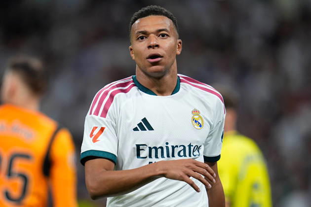 October 10, 2026, Madrid, Madrid, Spain: Kylian Mbappe of Real Madrid CF looks on during the Spanish League, LaLiga EA Sports, football match between Real Madrid and Villarreal CF at Bernabeu stadium on October 10, 2026, in Madrid, Spain. Real Madrid V Villarreal CF - LaLiga EA Sports - ZUMAa181 20261010_zaa_a181_278 Copyright: xDennisxAgyemanx