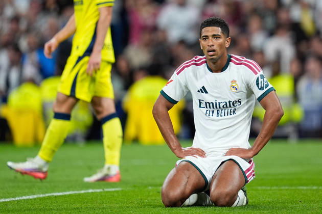 October 10, 2026, Madrid, Madrid, Spain: Jude Bellingham of Real Madrid CF reacts during the Spanish League, LaLiga EA Sports, football match between Real Madrid and Villarreal CF at Bernabeu stadium on October 10, 2026, in Madrid, Spain. Real Madrid V Villarreal CF - LaLiga EA Sports - ZUMAa181 20261010_zaa_a181_281 Copyright: xDennisxAgyemanx