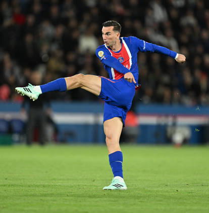 PSG v Le Mans FC - French Ligue 1 PARIS, FRANCE - OCTOBER 10: Fabian Ruiz of Paris Saint - Germain in action during the French Ligue 1 (L1) soccer match between Paris Saint-Germain (PSG) and Le Mans FC at Parc des Princes stadium in Paris, France on October 10, 2026. Mustafa Yalcin Anadolu Paris France. Editorial use only. Please get in touch for any other usage. Copyright: x2026xAnadoluxMustafaxYalcinx