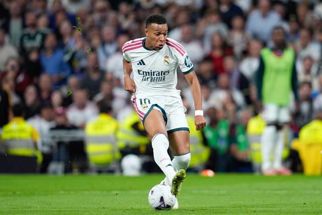 October 10, 2026, Madrid, Madrid, Spain: Kylian Mbappe of Real Madrid CF in action during the Spanish League, LaLiga EA Sports, football match between Real Madrid and Villarreal CF at Bernabeu stadium on October 10, 2026, in Madrid, Spain. Real Madrid V Villarreal CF - LaLiga EA Sports - ZUMAa181 20261010_zaa_a181_285 Copyright: xDennisxAgyemanx