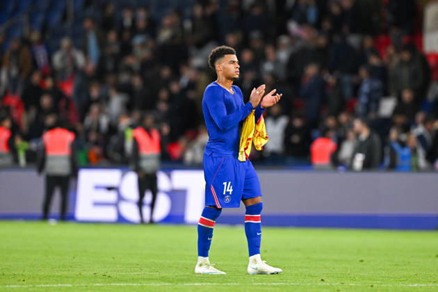 Paris Saint-Germain v Le Mans FC - Ligue 1 McDonald s 2026 2027 Dà sirà DOUE of Paris Saint-Germain during Ligue 1 McDonald s match between Paris and Le Mans at Parc des Princes on October 10, 2026 in Paris, France. Paris France Copyright: xBaptistexFernandezx 776573319