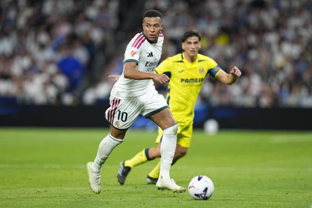 October 10, 2026, Madrid, Madrid, Spain: Kylian Mbappe of Real Madrid CF in action during the Spanish League, LaLiga EA Sports, football match between Real Madrid and Villarreal CF at Bernabeu stadium on October 10, 2026, in Madrid, Spain. Real Madrid V Villarreal CF - LaLiga EA Sports - ZUMAa181 20261010_zaa_a181_288 Copyright: xOscarxJ.xBarrosox