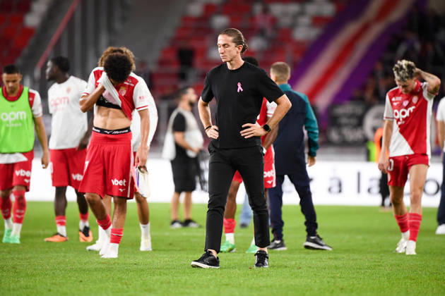 AS Monaco v Toulouse FC - Ligue 1 McDonald s 2026 2027 Head Coach Filipe LUIS of Monaco looks dejected during Ligue 1 McDonald s match between Monaco and Toulouse at Stade Louis II on October 10, 2026 in Monaco, Monaco. Monaco Monaco Copyright: xIconxSportx 776573324
