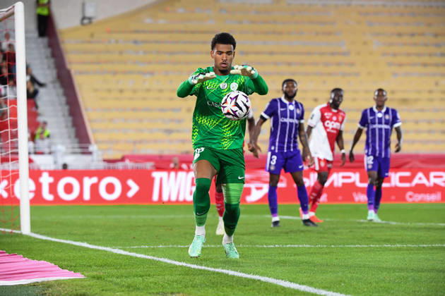 AS Monaco v Toulouse FC - Ligue 1 McDonald s 2026 2027 Guillaume RESTES of Toulouse during Ligue 1 McDonald s match between Monaco and Toulouse at Stade Louis II on October 10, 2026 in Monaco, Monaco. Monaco Monaco Copyright: xIconxSportx 776573324