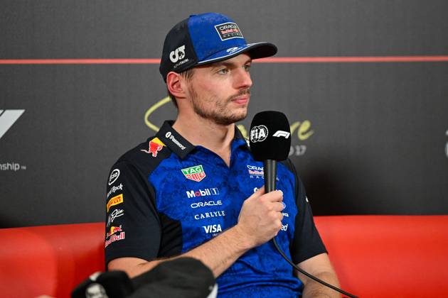 Marina Bay Street Circuit Singapore, Marina Bay Street Circuit - 10 10 2026: Max Verstappen from Netherlands during the Formula 1 Singapore Grand Prix - Saturday - Qualifying at Marina Bay Street Circuit on 10 10 2026 in Singapore. (Marco Talluto Alessio Morgese SPP) Copyright: xMarcoxTallutox xAlessioxMorgesex xSPPx spp-en-MaTaAlMo-20261010_SPP_AlessioMorgese_0029