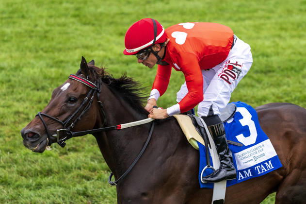 HORSE RACING 2026: QEII GI Day Keeneland OCT 10 October 10, 2026, Lexington, Ky, USA: Tam Tam (3) ridden by Junior Alvarado wins the Queen Elizabeth II Challenge Cup on QEII GI Day on October 10, 2026. Candice Chavez Eclipse Sportswire CSM(Credit Image: Â {Serial Cal Media) Lexington Ky USA EDITORIAL USE ONLY Copyright: xx ZUMA-20261010_faf_cs17_040.jpg {Serialx csmphotothree532764