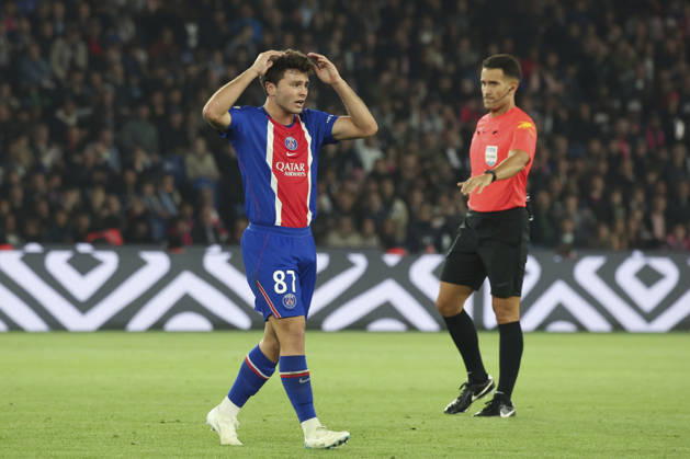 FOOTBALL : Paris Saint Germain Vs Le Mans - Ligue 1 - 10 10 2026 Joao Neves (Paris Saint Germain) ParisFrance Copyright: xMichaelxBaucherx