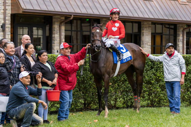 HORSE RACING 2026: QEII GI Day Keeneland OCT 10 October 10, 2026, Lexington, Ky, USA: Tam Tam (3) ridden by Junior Alvarado wins the Queen Elizabeth II Challenge Cup on QEII GI Day on October 10, 2026. Candice Chavez Eclipse Sportswire CSM(Credit Image: Â {Serial Cal Media) Lexington Ky USA EDITORIAL USE ONLY Copyright: xx ZUMA-20261010_faf_cs17_048.jpg {Serialx csmphotothree532773