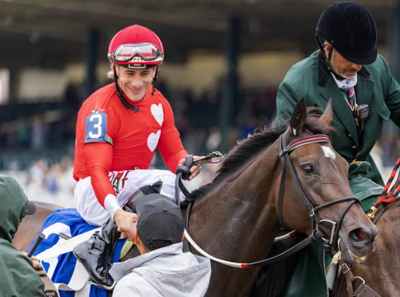 HORSE RACING 2026: QEII GI Day Keeneland OCT 10 October 10, 2026, Lexington, Ky, USA: Tam Tam (3) ridden by Junior Alvarado wins the Queen Elizabeth II Challenge Cup on QEII GI Day on October 10, 2026. Candice Chavez Eclipse Sportswire CSM(Credit Image: Â {Serial Cal Media) Lexington Ky USA EDITORIAL USE ONLY Copyright: xx ZUMA-20261010_faf_cs17_047.jpg {Serialx csmphotothree532774