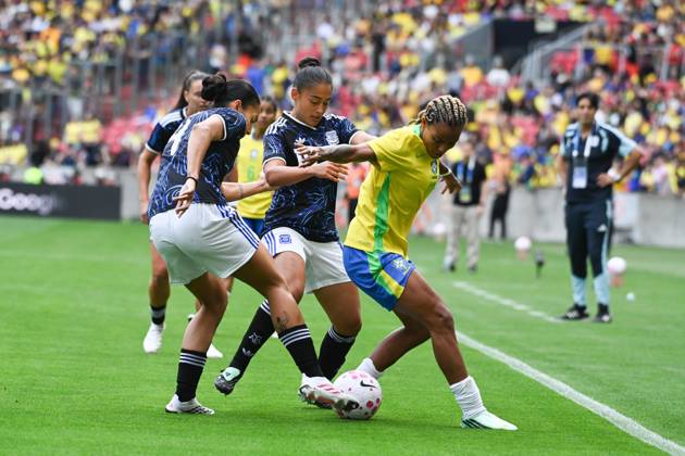Match between Brazil and Argentina for the women s national team, Nationalteam friendly Geyse during the match between Brazil and Argentina, valid for the Women s National Team friendly, held at the Beira-Rio stadium, in Porto Alegre this Saturday (10). Porto Alegre Rio Grande do Sul Brasil Copyright: xRodrigoxZiebellx