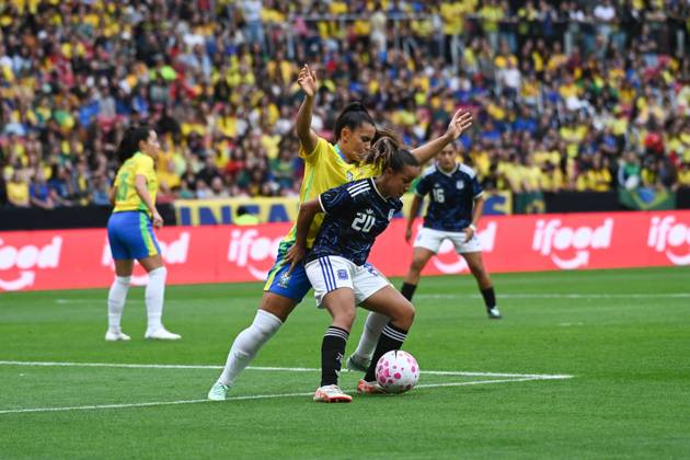 Match between Brazil and Argentina for the women s national team, Nationalteam friendly Ippolito during the match between Brazil and Argentina, valid for the friendly of the women s national team, held at the Beira-Rio stadium, in Porto Alegre this Saturday (10). Porto Alegre Rio Grande do Sul Brasil Copyright: xRodrigoxZiebellx