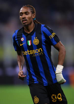 FC Internazionale v Parma Calcio 1913 - Serie A - Season 2026-2027 Milan, Italy, 10th October 2026. Djed Spence of FC Internazionale during the FC Internazionale vs Parma Calcio 1913 Serie A match at Giuseppe Meazza, Milan. Picture credit should read: Jonathan Moscrop Milan Stadio Giuseppe Meazza Italy