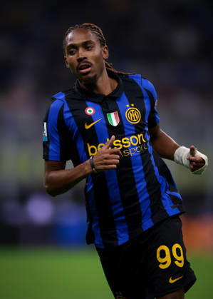 FC Internazionale v Parma Calcio 1913 - Serie A - Season 2026-2027 Milan, Italy, 10th October 2026. Djed Spence of FC Internazionale during the FC Internazionale vs Parma Calcio 1913 Serie A match at Giuseppe Meazza, Milan. Picture credit should read: Jonathan Moscrop Milan Stadio Giuseppe Meazza Italy