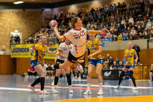 Handball I Damen I Saison 2026-2027 I 2. Bundesliga I 5. Spieltag I SV Todesfelde - HSV Solingen-Gräfrath 76 I 10.10.2026 Deborah Spatz (42, HSV Solingen-Gräfrath 76) Bad-Schwartau Ludwig-Jahn-Halle Schleswig Holstein Deutschland Copyright: xLobeca FabianxLamprechtx