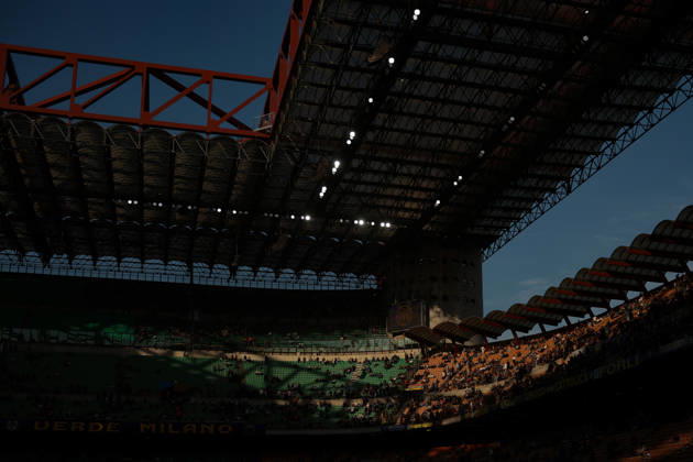 FC Internazionale v Parma Calcio 1913 - Serie A - Season 2026-2027 Milan, Italy, 10th October 2026. A general view of the stadium prior to kick off in the FC Internazionale vs Parma Calcio 1913 Serie A match at Giuseppe Meazza, Milan. Picture credit should read: Jonathan Moscrop Milan Stadio Giuseppe Meazza Italy