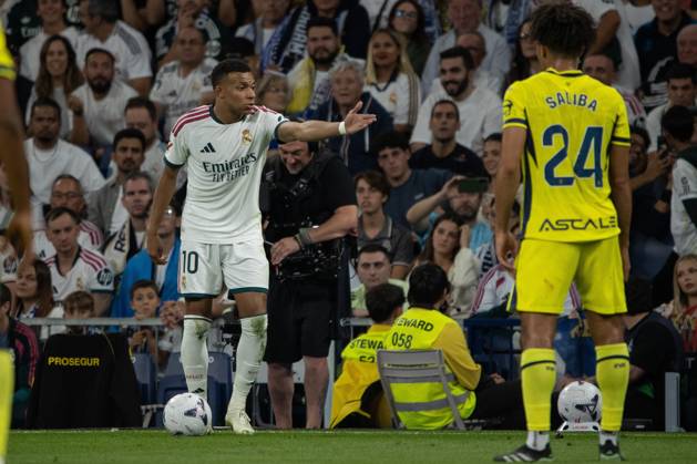 October 10, 2026, Madrid, Spain: Kylian Mbappo (Real Madrid) seen in action during the La Liga EA SPORTS 2026-2027 match between Real Madrid and Villarreal..Final score: Real Madrid 1 - 0 Villarreal Madrid Spain - ZUMAs197 20261010_aaa_s197_319 Copyright: xDavidxCanalesx