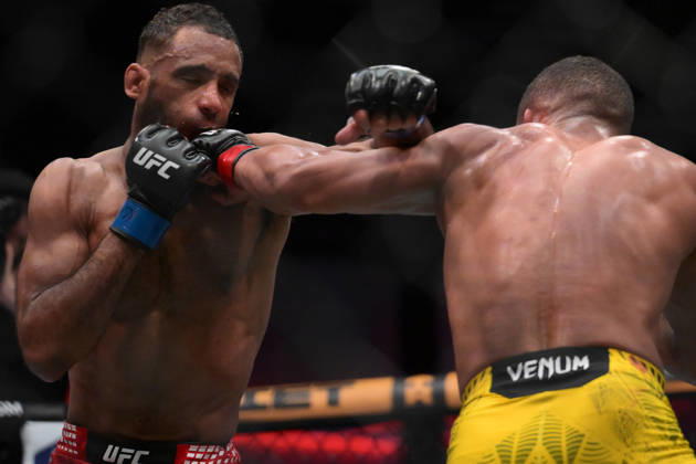 October 10, 2026, Las Vegas, Nevada, USA: JAI HERBERT defeats MATHEUS CAMILO by unanimous decision (29-28, 29-28, 29-28) during UFC Fight Night night the Meta APEX in Las Vegas. Las Vegas USA - ZUMAo117 20261010_zsp_o117_023 Copyright: xMikaelxOnax