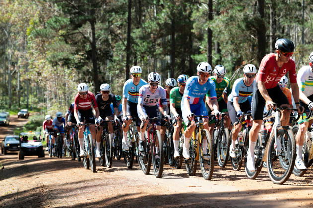 2026 UCI Gravel World Championships Picture by James Raison SWpix.com - 11 10 2026 - Cycling - 2026 UCI Gravel World Championships - Nannup, Western Australia, Australia - Men™s Elite - USA, Belgium Copyright: x xSWpix.comx(t axPhotographyxHubxLtd)xJamesxRaison SWpix.comx SWP-3030-24503