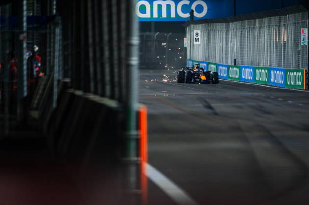 Marina Bay Street Circuit, Singapore, Singapore. 10.October.2026; Max Verstappen of the Netherlands and Oracle Red Bull Racing during qualifying Formula One Singapore Grand Prix  aflo_354967721 JayxHiranox