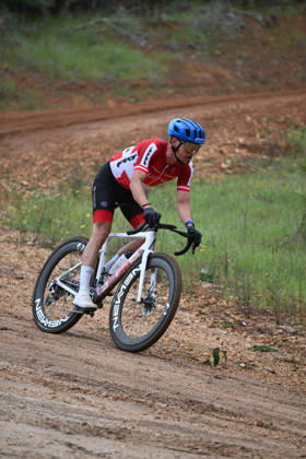 2026 UCI Gravel World Championships Picture by Zac Williams SWpix.com - 11 10 2026 - Cycling - 2026 UCI Gravel World Championships - Nannup, Western Australia, Australia - Men™s Elite - Lukas Pöstlberger (Austria) Copyright: x xSWpix.comx(t axPhotographyxHubxLtd)xZacxWilliams SWpix.comx SWP-3030-24548