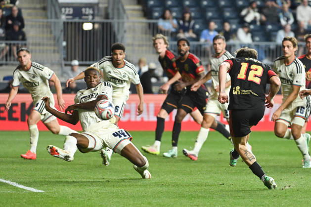 Philadelphia Union Vs Real Salt Lake - October 10, 2026 Saba Lobjanidze 12 of Real Salt Lake scores a goal during the Major League Soccer 2026 match between Philadelphia Union and Real Salt Lake at Subaru Park in Chester, Pennsylvania, United States, on October 10, 2026. Philadelphia United States  Copyright: xJackxMegawx originalFilename:megaw-philadel261010_npeKb.jpg