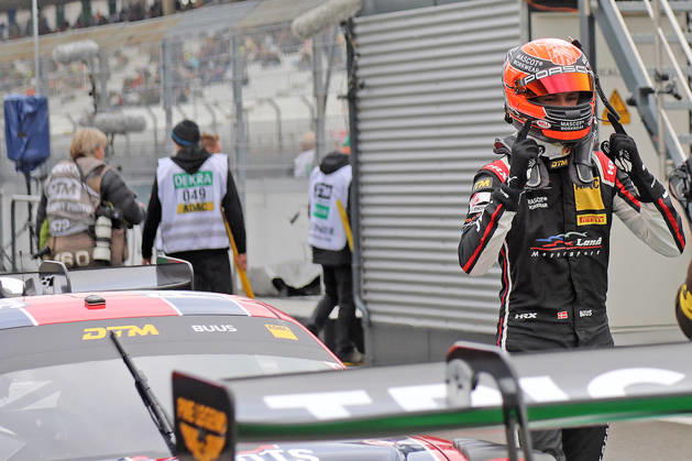 Hockenheim, Deutschland 09.- 11. Oktober 2026: DTM - 2026 - Saisonfinale - Hockenheimring Qualifying Sonntag Im Bild: Bastian Buus (DNK) Pole Position fuer DTM Finalrennen in Hockenheim Hockenheimring Baden Württemberg Copyright: xFotostandx xHorstxBernhardtx