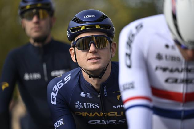 Paris Tours 2026 Cycling Race TOURS, FRANCE - OCTOBER 11 : De Gendt Aime (BEL) of Pinarello - Q36.5 Pro Cycling Team during the 120th edition of Paris Tours an UCI ProSeries 1.Pro one day cycling road race for Men Elite of 216.2 km with start in Chartres and finish in Tours on October 11, 2026 in Tours, France, 11 10 2026 ( Motordriver Guy De Vuyst - Tours France  Copyright: xNicoxVereeckenx