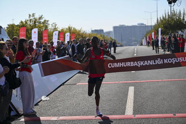 Presidential Run in Ankara ANKARA, TURKIYE - OCTOBER 11: Participants take part in the Presidential Run, organized by the Turkish Athletics Federation, in Ankara, Turkiye, on October 11, 2026. Utku Ucrak Anadolu Ankara Turkey. Editorial use only. Please get in touch for any other usage. Copyright: x2026xAnadoluxUtkuxUcrakx