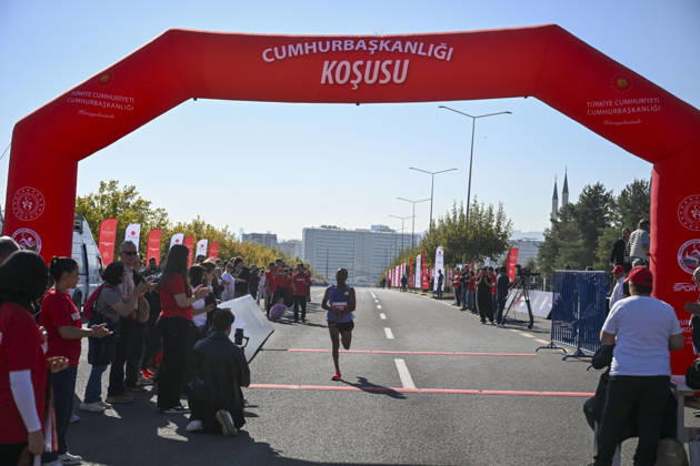 Presidential Run in Ankara ANKARA, TURKIYE - OCTOBER 11: Participants take part in the Presidential Run, organized by the Turkish Athletics Federation, in Ankara, Turkiye, on October 11, 2026. Utku Ucrak Anadolu Ankara Turkey. Editorial use only. Please get in touch for any other usage. Copyright: x2026xAnadoluxUtkuxUcrakx