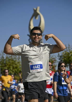 Presidential Run in Ankara ANKARA, TURKIYE - OCTOBER 11: Participants take part in the Presidential Run, organized by the Turkish Athletics Federation, in Ankara, Turkiye, on October 11, 2026. Utku Ucrak Anadolu Ankara Turkey. Editorial use only. Please get in touch for any other usage. Copyright: x2026xAnadoluxUtkuxUcrakx