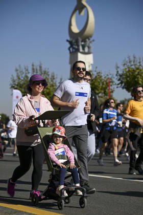Presidential Run in Ankara ANKARA, TURKIYE - OCTOBER 11: Participants take part in the Presidential Run, organized by the Turkish Athletics Federation, in Ankara, Turkiye, on October 11, 2026. Utku Ucrak Anadolu Ankara Turkey. Editorial use only. Please get in touch for any other usage. Copyright: x2026xAnadoluxUtkuxUcrakx