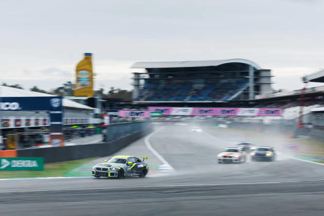 BMW M2 Cup, 9. + 10. Rennen Hockenheim 2026 2 BMW M2 Racing, Hofor Racing by Bonk Motorsport: Michael Schrey - picture by Gruppe C Photography Sachsenring Sachsenring Baden-Württemberg Germany Copyright: xGruppexCxPhotographyx