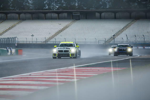 BMW M2 Cup, 9. + 10. Rennen Hockenheim 2026 2 BMW M2 Racing, Hofor Racing by Bonk Motorsport: Michael Schrey - picture by Gruppe C Photography Sachsenring Sachsenring Baden-Württemberg Germany Copyright: xGruppexCxPhotographyx