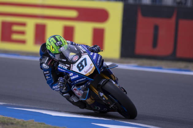 October 11, 2026, Cascais, Lisboa, Portugal: ESTORIL, PORTUGAL - OCTOBER 11: Remy Gardner of Australia and GYTR GRT Yamaha WorldSBK Team during the Superpole Race during day three of the World Superbikes Estoril Round at Circuito Estoril on October 11, 2026 in Estoril, Portugal Cascais Portugal - ZUMAl192 20261011_zsp_l192_025 Copyright: xMiguelxLemosx