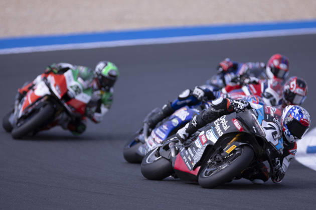 October 11, 2026, Cascais, Lisboa, Portugal: ESTORIL, PORTUGAL - OCTOBER 11: Loris Baz of France and MGM Optical Express Racing during the Superpole Race during day three of the World Superbikes Estoril Round at Circuito Estoril on October 11, 2026 in Estoril, Portugal Cascais Portugal - ZUMAl192 20261011_zsp_l192_066 Copyright: xMiguelxLemosx