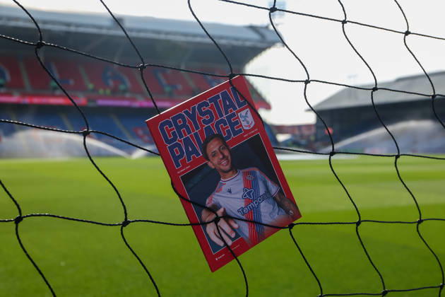 11th October 2026; Selhurst Park, London, England; Premier League Football, Crystal Palace versus Nottingham Forest; Matchday programme KatiexChan