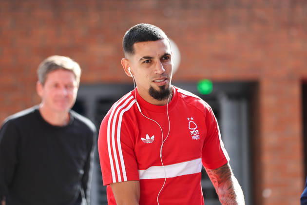 11th October 2026; Selhurst Park, London, England; Premier League Football, Crystal Palace versus Nottingham Forest; Daniel Munoz of Nottingham Forest arriving at the stadium ahead of the match KatiexChan