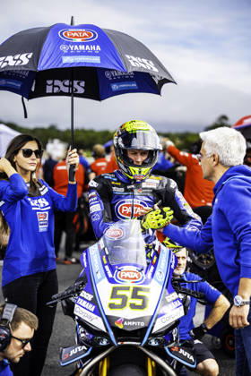 October 11, 2026, Cascais, Lisbon, Portugal: Andrea Locatelli of PATA Maxus Yamaha during the Tissot Superpole Race of the FIM Superbike World Championship, WM, Weltmeisterschaft at Circuito Estoril on October 11, 2026 in Cascais, Portugal. Cascais Portugal - ZUMAr200 20261011_zsp_r200_020 Copyright: xNunoxReisinhox