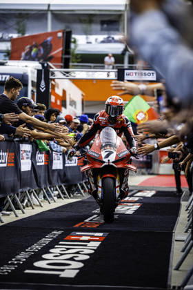 October 11, 2026, Cascais, Lisbon, Portugal: Iker Lecuona of Aruba.It Racing - Ducati in action during the Tissot Superpole Race of the FIM Superbike World Championship, WM, Weltmeisterschaft at Circuito Estoril on October 11, 2026 in Cascais, Portugal. Cascais Portugal - ZUMAr200 20261011_zsp_r200_025 Copyright: xNunoxReisinhox