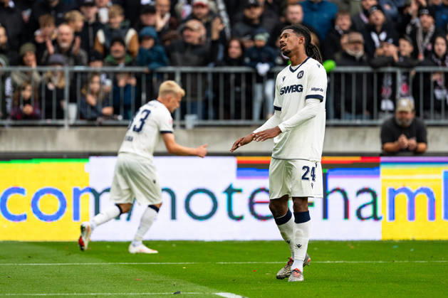 Sandro Tremoulet (Karlsruher SC, 24) enttaeuscht Enttaeuschung, GER, FC St. Pauli vs. Karlsruher SC, Fussball, 2. Bundesliga, Spieltag 7, Saison 2026 2027, 11.10.2026 DFL REGULATIONS PROHIBIT ANY USE OF PHOTOGRAPHS AS IMAGE SEQUENCES AND OR QUASI-VIDEO GER, FC St. Pauli vs. Karlsruher SC, Fussball, 2. Bundesliga, Spieltag 7, Saison 2026 2027, 11.10.2026 Hamburg Copyright: xEibner-Pressefoto MaxxVincenx EP_MVN