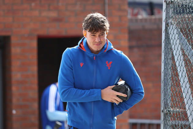 11th October 2026; Selhurst Park, London, England; Premier League Football, Crystal Palace versus Nottingham Forest; Jorgen Strand Larsen of Crystal Palace arriving at the stadium ahead of the match KatiexChan