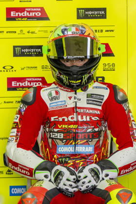 MOTO - MOTO GP - GRAND PRIX OF INDONESIA 2026 MORBIDELLI Franco (ita), Pertamina Enduro VR46 Racing Team, Ducati Desmosedici GP25, portrait during the 2026 MotoGP Pertamina Grand Prix of Indonesia on the Mandalika circuit from October 9 to 11, at West Nusa Tenggara, Indonesia - West Nusa TenggaraIndonesia  Copyright: xGIGIxSOLDANOx