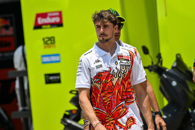MOTO - MOTO GP - GRAND PRIX OF INDONESIA 2026 DI GIANNANTONIO Fabio (ita), Pertamina Enduro VR46 Racing Team, Ducati Desmosedici GP26, portrait during the 2026 MotoGP Pertamina Grand Prix of Indonesia on the Mandalika circuit from October 9 to 11, at West Nusa Tenggara, Indonesia - West Nusa TenggaraIndonesia  Copyright: xGIGIxSOLDANOx