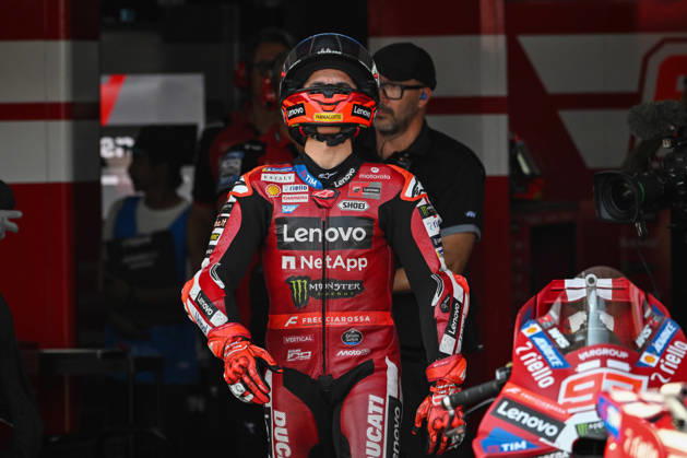 MOTO - MOTO GP - GRAND PRIX OF INDONESIA 2026 MARQUEZ Marc (spa), Ducati Lenovo Team, Ducati Desmosedici GP26, portrait during the 2026 MotoGP Pertamina Grand Prix of Indonesia on the Mandalika circuit from October 9 to 11, at West Nusa Tenggara, Indonesia - West Nusa TenggaraIndonesia  Copyright: xGIGIxSOLDANOx