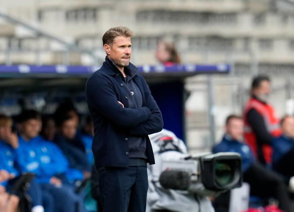 Oliver Kirch (DSC Arminia Bielefeld, Cheftrainer) GER, VfL Bochum 1848 vs DSC Arminia Bielefeld, 2. Bundesliga, 7. Spieltag, Saison 2026-27, Vonovia Ruhrstadion, Bochum, 11.10.2026 DFL REGULATIONS PROHIBIT ANY USE OF PHOTOGRAPHS AS IMAGE SEQUENCES AND OR QUASI-VIDEO VfL Bochum 1848 vs DSC Arminia Bielefeld, 2. Bundesliga, 7. Spieltag, Saison 2026-27, 11.10.2026 Bochum Copyright: xEibner-Pressefoto ScottxColemanx EP_SCN