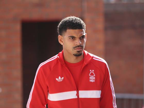 Premier League - Crystal Palace v Nottingham Forest LONDON, ENGLAND, OCTOBER 11: Morgan Gibbs-White of Nottingham Forest arrives at Selhurst Park ahead of the match during The Premier League match between Crystal Palace v Nottingham Forest at Selhurst Park Stadium, London, England, on October 11. (Photo by Daniel Weir) London Selhurst Park Stadium England Copyright: xDanielxWeir SportsxPressxPhotox Sportspressphoto_SPR252351